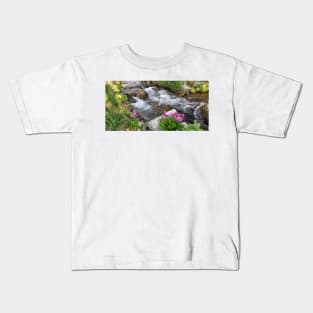 Wildflower Cascade Kids T-Shirt